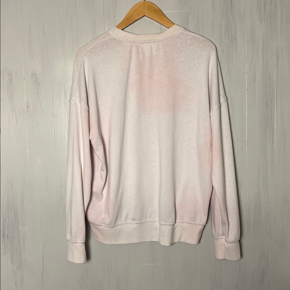 Sundry White and Pink‎ Tie-Dye Crew Neck Sweater Size M - Picture 2 of 6